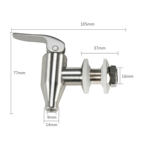 When i was growing up in minnesota, we drank pristine well water. Stainless Steel Spigot Tap Faucet For Wine Barrel Water ...