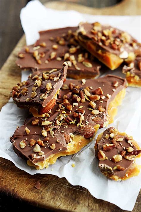 Homemade Toffee The Recipe Critic