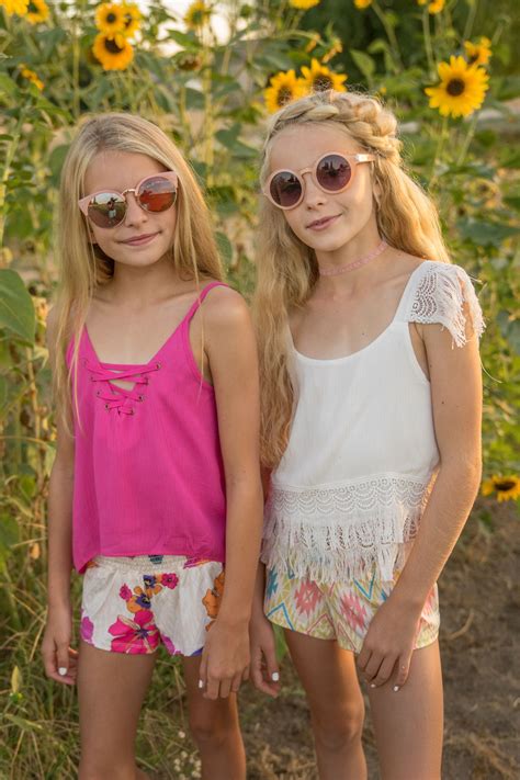 Stop And Smell The Sunflowers Girls Tween Tween Fashion Boho Style