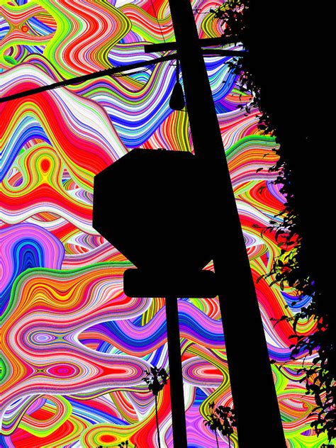 Psychedelic Sky Digital Art By Phill Petrovic Fine Art America