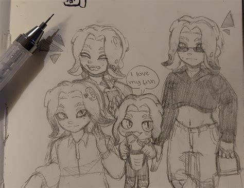 LiЯoz On Twitter To All My Mutuals With Octolings Ocs Can I Draw