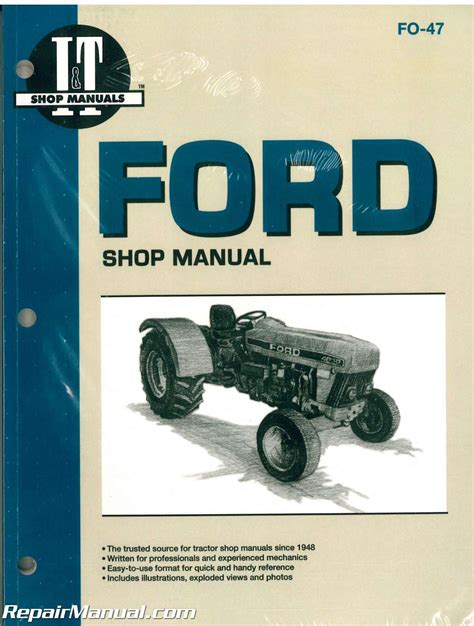 Dimensions and weight, engine and transmission type, horsepower, oil type and capacity, tires. Ford New Holland 3230, 3430, 3930, 4630 and 4830 Tractor Workshop Manual