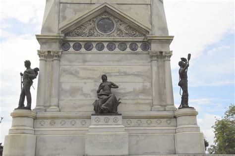 Soldiers And Sailors Monument Base B Iowa Capitol Grounds Des