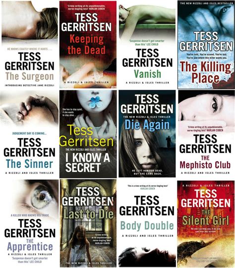 Tess Gerritsen Rizzoli And Isles Thriller 12 Books Collection Set Appr Lowplex