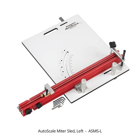 Woodpeckers Adds Autoscale Miter Sled Woodshop News