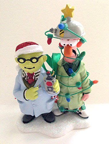 Disney Parks Muppets Beaker And Honeydew Christmas Holiday Figurine