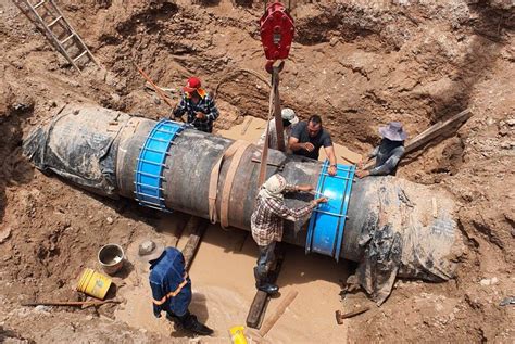 Agua De Hermosillo Boletín 402 Concluyen Trabajos De Reparación En