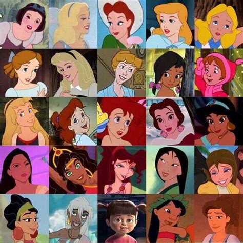 Pin By Elisabeth Gald On Favorit 17 Disney Female Characters Disney Cartoon Crossovers