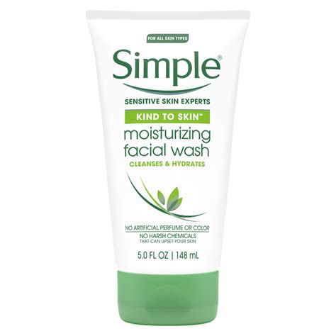 Previous next 1 / 34. Kind to Skin Moisturizing Facial Wash | Simple® Skincare