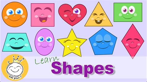 Learn Shape Learn Shape For Kids Youtube