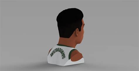 He also has four brothers named kostas, alexis, francis and thanasis. 3D Printed Giannis Antetokounmpo bust ready for full color 3D printing by PrintedReality | Pinshape