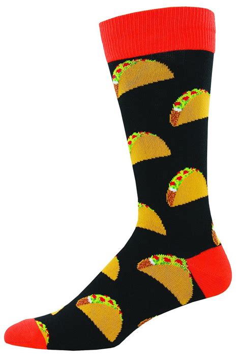 Taco Socks Mens Crew Sock In 2020 Socks Women Stylish Socks Cute Socks