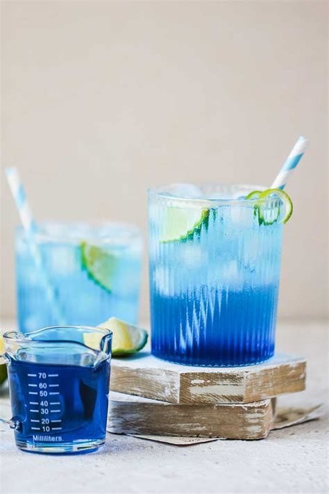 Blue Mocktail Recipe Blue Curacao Mocktail