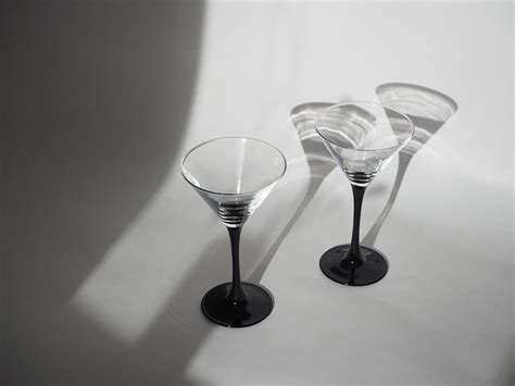 Black Martini Glasses Studio Priori