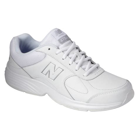 New Balance Mens 475v2 White Wide Width Walking Shoe