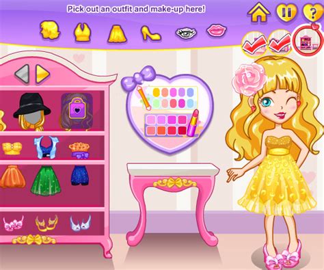 Girls Go Fashion Party Game Online Girls Games Only