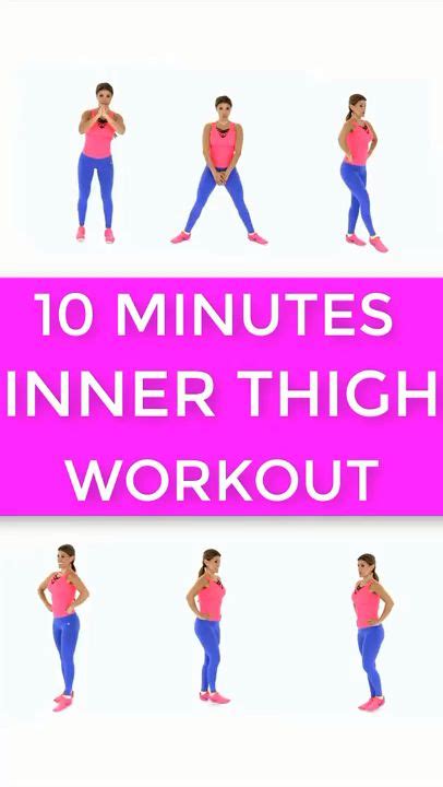 Minute Inner Thigh Workout To Try At Home Exerciseworkout Video