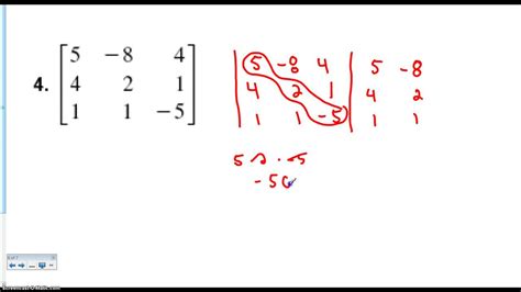 The determinant of 3x3 matrix block computes the determinant for the input matrix. Determinant of 3x3 Matrix - YouTube