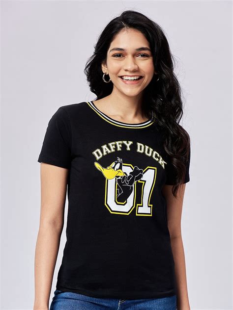 Buy Looney Tunes Daffy Duck Womens Tshirts Online