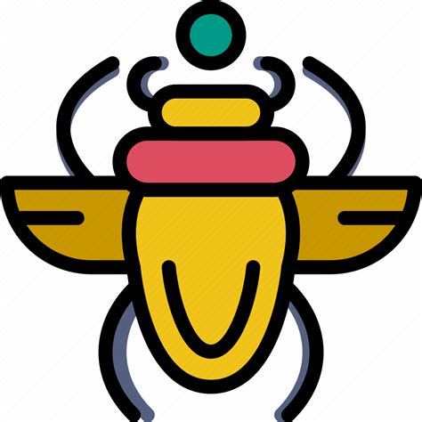 egyptian scarab sign symbolism symbols icon download on iconfinder