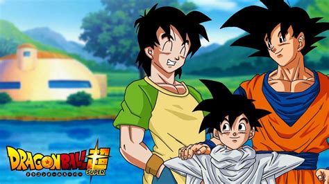 Goku And Gohan Meet Goten 16 Years Early Youtube