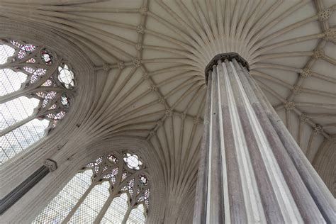Fan Vaulting The Octagonal Chapter House At Wells Cathedra Flickr