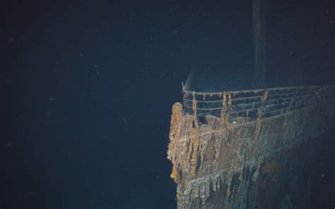 High Quality Film Shows Detail On Titanic Shipwreck For St Time The