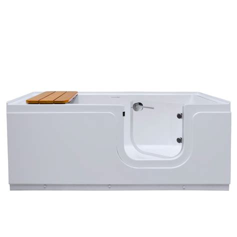 Do financing options make prices of as a result, walk in bathtubs prices can quickly increase in these cases. Homeward Bath Aquarite 5 ft. Right Drain Freestanding Step ...