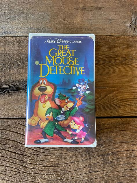 Disney Black Diamond The Classics The Great Mouse Detective Clamshell