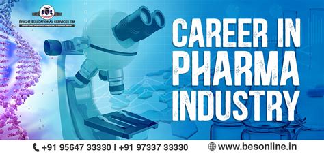 Career In Life Science Pharma Industry Bright Educational Services Tm