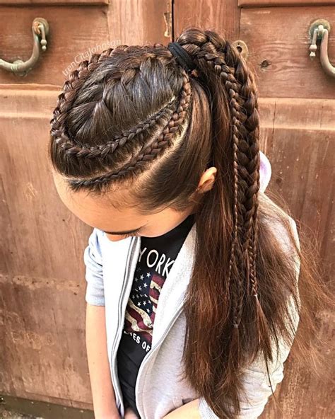 You can always go for a hard part if you want to make it look even chicer. Cute Easy Easy Rockstar Hairstyles For Kids - american ...