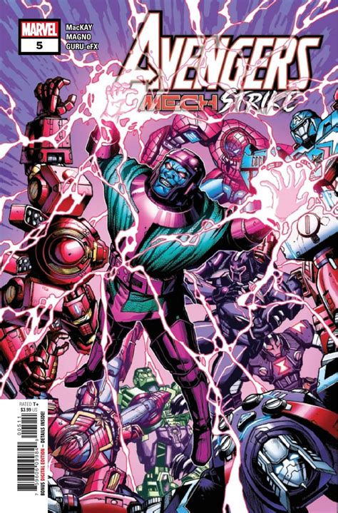 Sneak Peek Preview Of Marvel Comics Avengers Mech Strike 5 Comic Watch