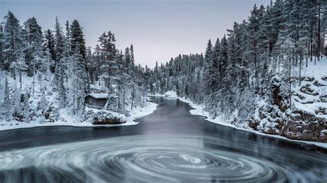 Finland Winter Wallpaper Backiee