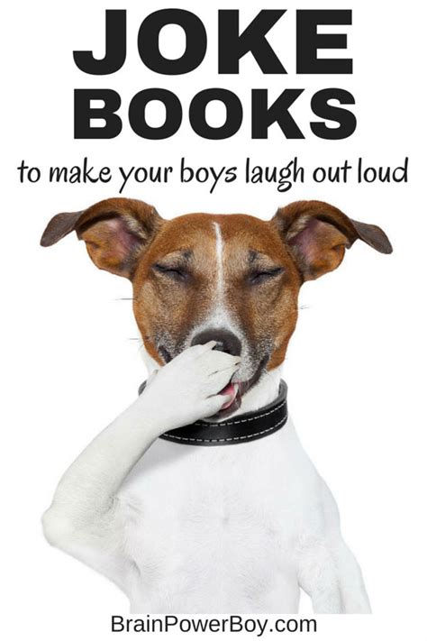 Joke Books To Make Your Boys Laugh Out Loud