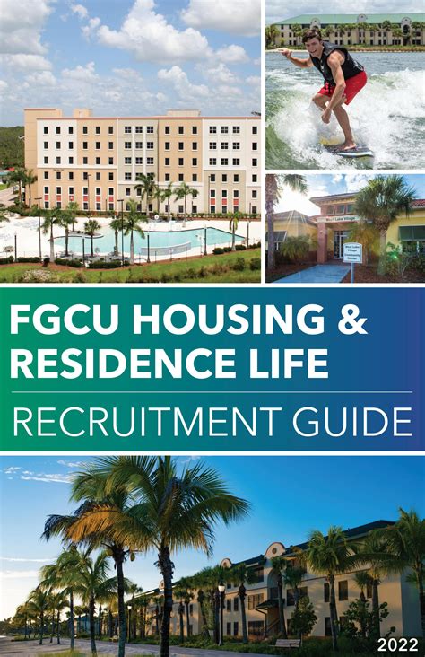 FGCU HOUSING & RESIDENCE LIFE - RECRUITMENT GUIDE by Florida Gulf Coast