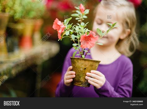 Child Planting Spring Image And Photo Free Trial Bigstock