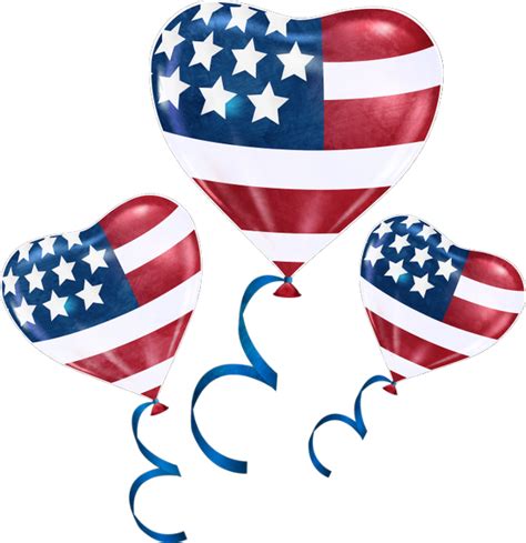 Usa Ballons Png Independence Day Balloons Png