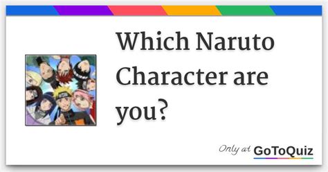 Which Naruto Character Are You