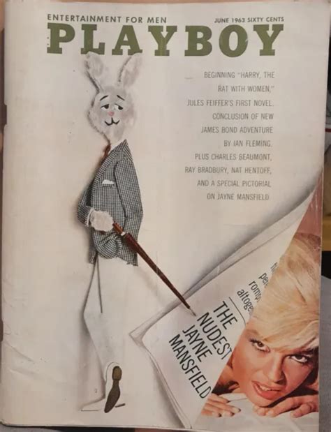 Mag Vintage Playboy June Connie Mason Pages Jayne Mansfield