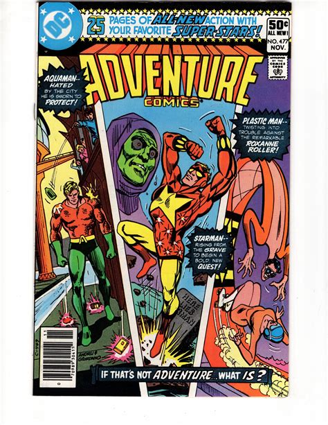 Adventure Comics 477 Starman By Steve Ditko Bronze Age Dc Comic