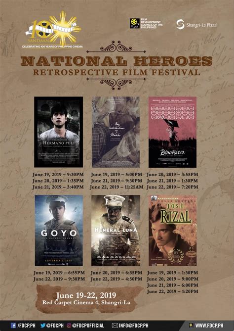 Filipino Heroes Restrospective Film Festival Now Showing For Free At