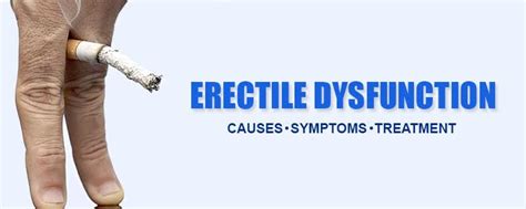 Erectile Dysfunction ED Causes Symptoms Treatment