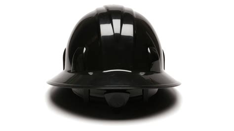 Full Brim Hard Hat W Ratchet Mobile Industrial Safety Supplies
