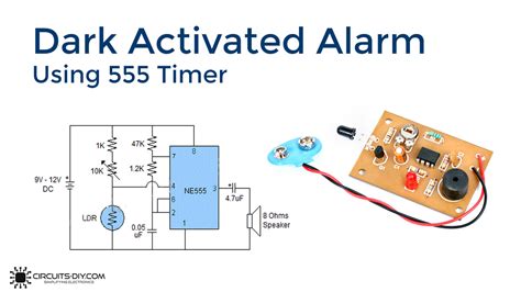 Simple Timer Alarm Circuit Using Ic 555 43 Off