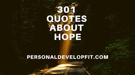 301 Quotes About Hope Hope Quotes