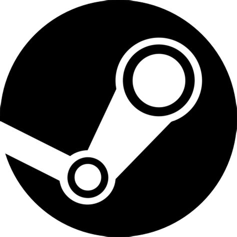 Download Steam Logo Png Steam Logo Black Png Full Size Png Image