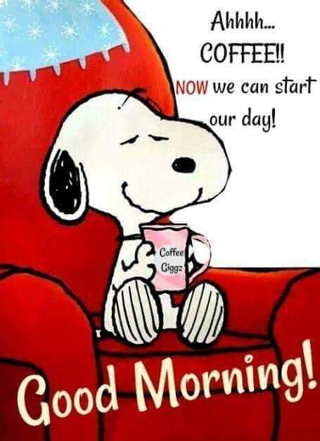 Pin By Kristy Harvey On Cartoon Characters Good Morning Snoopy