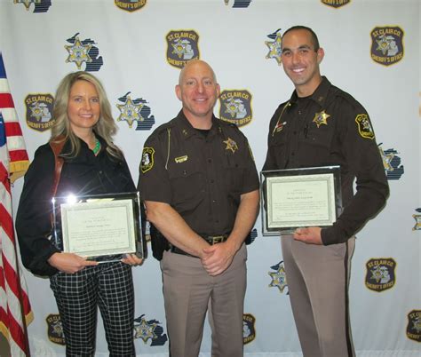 St Clair County Sheriff Presents Inaugural Employee Of The Year Awards