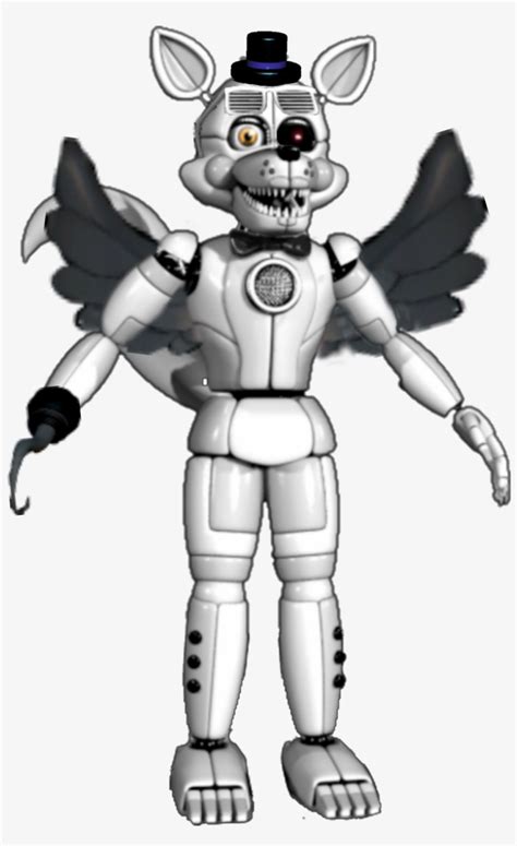 Fnaf Funtime Foxy Full Body Transparent Png 1000x1560 Free Download