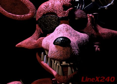Sfm Fnaf2 Withered Foxy Rare Screen Remakev3 By Linex240 On